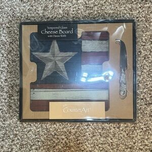 Cheese Board Set  USA Theme